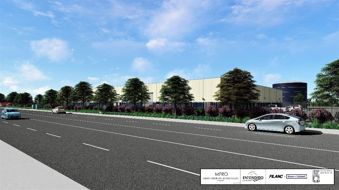 Rendering of proposed MFRO Facility