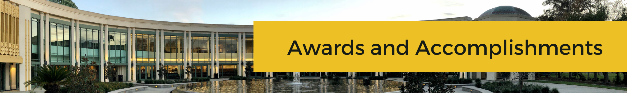 Awards and Accomplishments