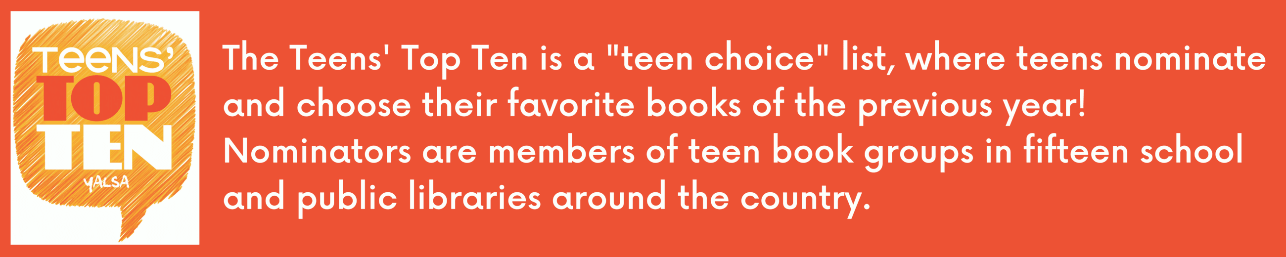 Teens Top Ten Banner