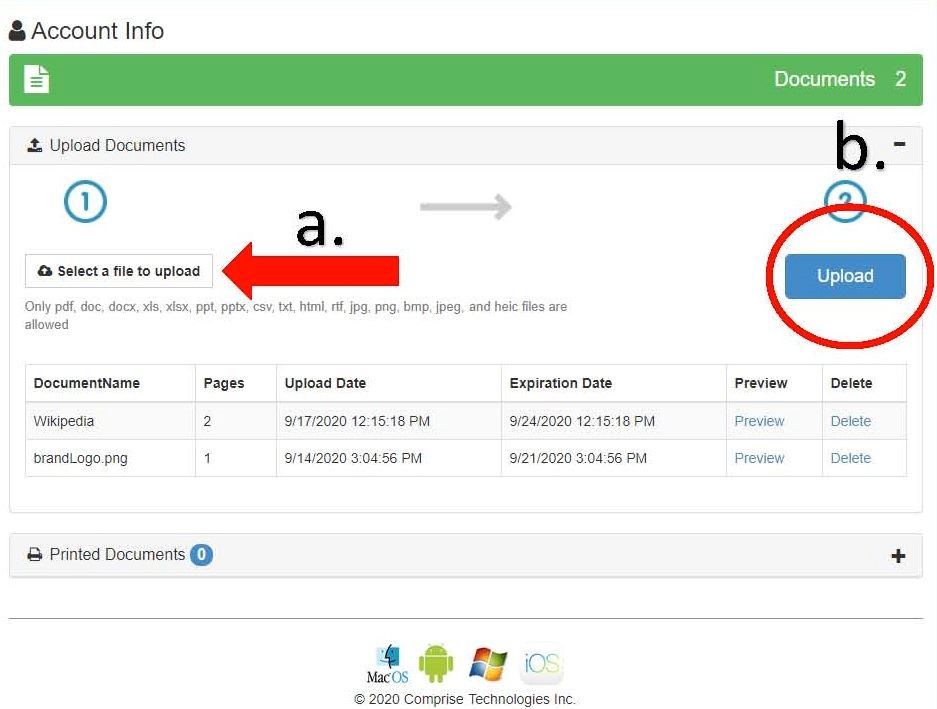 Account Info Graphic